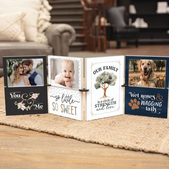 P Graham Dunn "Good Old Days" Story Board Linkable Stand-Up Frame New - Picture 4 of 8